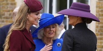 (Фото) Камила, Кејт и Меланија на едно место – но јасно е кој е главен