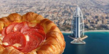 Дубаи повторно диктира трендови: инфлуенсерите луди по кроасан пицата