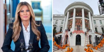 Белата куќа се подготвува за Ноќта на вештерките, Меланија Трамп ја украси