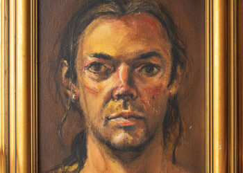 Изложба „Автопортрети и неколку палети“ на Миро Масин во Скопје