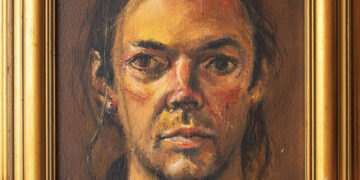 Изложба „Автопортрети и неколку палети“ на Миро Масин во Скопје