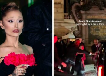 (Видео) Аријана Гранде за малку ќе настрадаше во Париз, обезбедувањето реагираше во последен момент