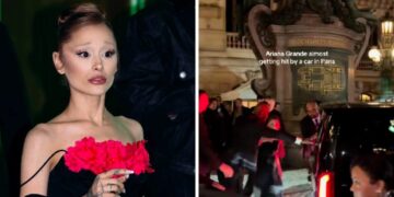 (Видео) Аријана Гранде за малку ќе настрадаше во Париз, обезбедувањето реагираше во последен момент