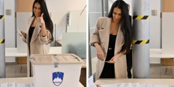 Тина Габер повторно во центарот на вниманието – блесна на референдумот во Словенија