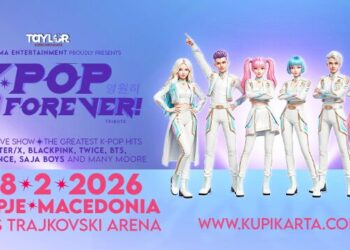 „K-POP FOREVER“-Глобалниот K-POP спектакл пристигнува во Скопје на 28 февруари