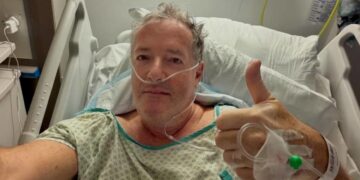 Пирс Морган се јави од болница по сериозната повреда, вграден му е вештачки колк