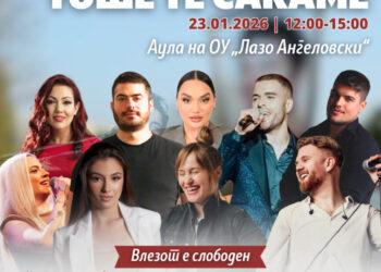 „Тоше те сакаме“ – настан во чест и сеќавање на Тоше Проески во ОУ „Лазо Ангеловски“