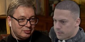 Вучиќ се вклучи на лајв со Бака Прасе на ТикТок