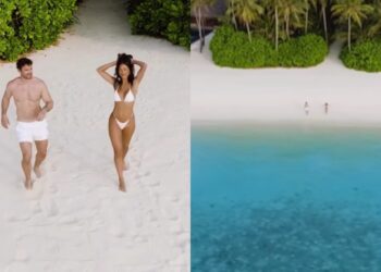 (Видео) Никол Шерцингер супер секси во бикини на Малдивите