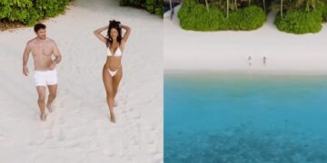 (Видео) Никол Шерцингер супер секси во бикини на Малдивите