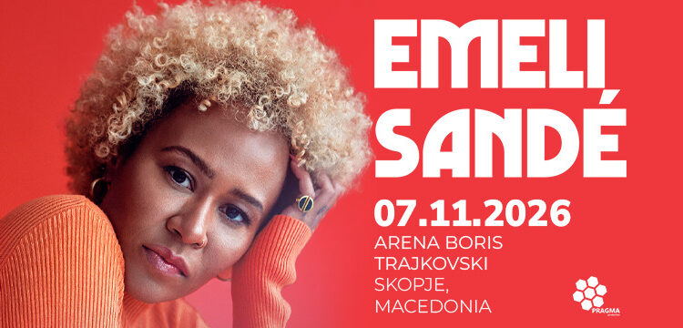 Светскиот вокален феномен Емели Санде на 7 ноември во Скопје