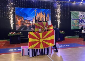 Македонските танчери од „Dancers United“ со огромен успех на Italy World Cup 2026