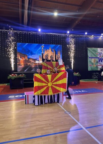 Македонските танчери од „Dancers United“ со огромен успех на Italy World Cup 2026