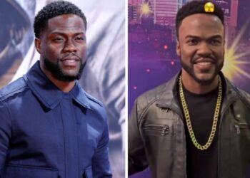 (Видео) Кевин Харт доби восочна фигура и не е воодушевен: „ШТО? Кој е ова?“