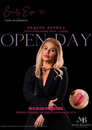 Maja Балова Интернационал дел од Beauty Expo 2026, најголемиот саем за убавина