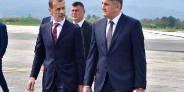 Омерагиќ: Чеферин во Македонија: разговори за инфраструктура и развој на младите категории во фудбалот