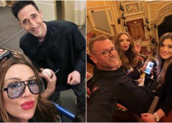 Лила Филиповска рамо до рамо со Адриен Броди во Њујорк – средба што го привлече вниманието на јавноста