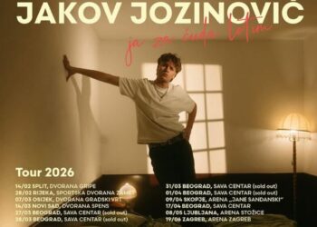 Јаков Јозиновиќ го освојува регионот: Закажа осми концерт во Белград