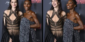 Холивудски гламур во Лондон: Ен Хатавеј и Микаела Коел блеснаа на премиерата на „Mother Mary“