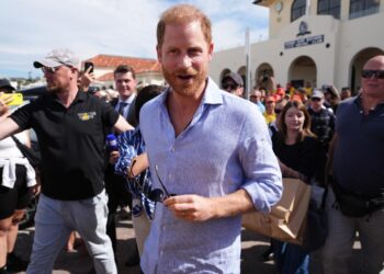 Емотивен момент во авион:Принцот Хари утеши патничка со три збора што ја расплакаа