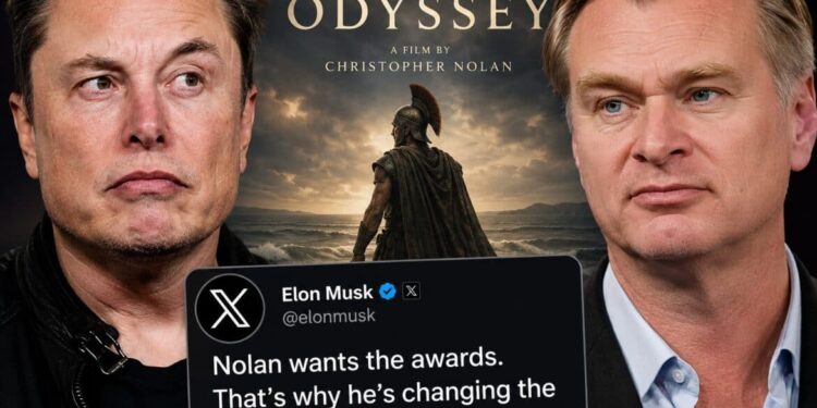 Маск бесен поради кастингот во „The Odyssey“: „Нолан го жртвуваше филмот за Оскар“
