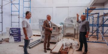 Коњановски најави завршување на изградбата и скоро отворање на новата боксерска сала во Битола