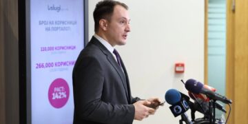 Андоновски: Над 340.000 барања поднесени преку uslugi.gov.mk – дигиталните услуги бележат рекорден раст