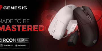 Genesis Zircon 880 PRO носи висока прецизност и 8K одѕив за сериозен гејминг