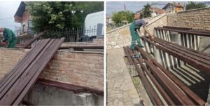 ЈКП Комуналец Прилеп: Се обновува едно од најпрепознатливите катчиња во Варош – амфитеатарот во ново руво
