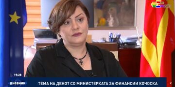 Димитриеска Кочоска: Буџетот останува ликвиден, а компаниите добиваат повеќе средства по основ на ДДВ