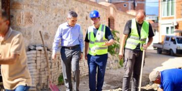 Меџити: При крај се градежните работи на водоводната и канализациската мрежа во Саат Кула