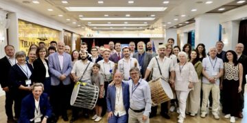Музичката група „Бајрами“ од Орешек – Гора настапи на јубилејот на словенските малцинства во Албанија (ВИДЕО)