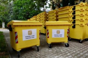 Засилена грижа за јавната хигиена: Општина Чаир постави 100 нови контејнери