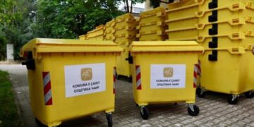 Засилена грижа за јавната хигиена: Општина Чаир постави 100 нови контејнери