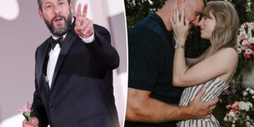 Свадбата на Тејлор Свифт и Тревис Келси ги расплака гостите: Адам Сендлер ги венча, а сите мислеа дека е шега