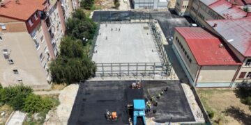 Нови спортски терени за учениците во Битола: Се уредуваат игралиштата во ОУ „Даме Груев“