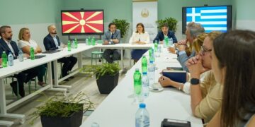 Божиновска: Интензивно напредува реализацијата на гасниот интерконектор со Грција