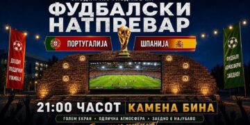 Проданоски ги повика прилепчани на заедничко следење на спектаклот Португалија – Шпанија
