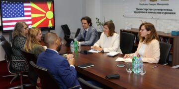 Средба Божиновска – Варнс: САД остануваат силен партнер, енергетската независност е темел на стабилна и просперитетна држава
