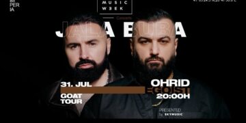 Охрид подготвен за музички спектакл: Џала Брат и Буба Корели утревечер со GOAT TOUR во „Егоист Бич Бар“