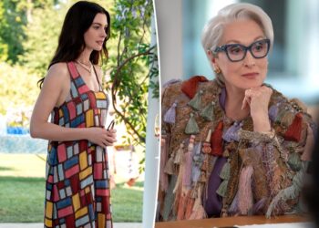 Фустанот на Ен Хатавеј од „The Devil Wears Prada 2“ оди на аукција – и тоа со дамките од снимањето