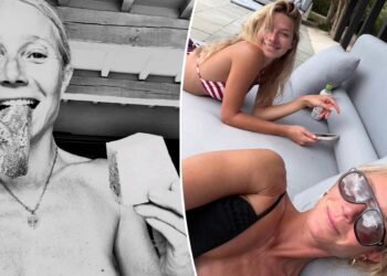 Гвинет Палтроу ужива во летото со ќерката Епл: Објави серија приватни фотографии покрај базенот