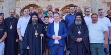 Николоски: Македонскиот народ отсекогаш градел Божји храмови – нека се множат ваквите благородни дела