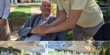 Азески од Дебар им го честита Денот на рударите, оствари средби со амбасадори и бизнисмени