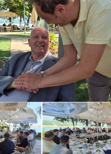 Азески од Дебар им го честита Денот на рударите, оствари средби со амбасадори и бизнисмени