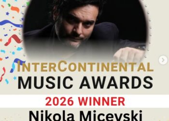 Николче Мицевски со голем светски успех: „TIME“ прогласена за најдобра World Music композиција