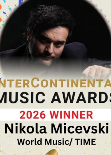 Николче Мицевски со голем светски успех: „TIME“ прогласена за најдобра World Music композиција