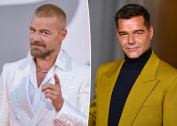 (ФОТО) Рики Мартин со целосно нов имиџ во Венеција: Новата фризура го направи речиси непрепознатлив