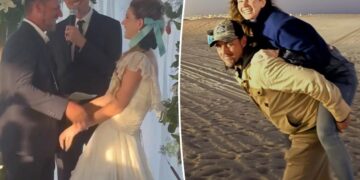 Лана Дел Реј објави досега невидени фотографии од свадбата: Втора годишнина со Џереми Дуфрен (ФОТО)