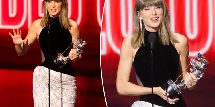 Тејлор Свифт освои „Видео на годината“ на MTV VMA и стана најнаградуваниот изведувач во историјата на наградите